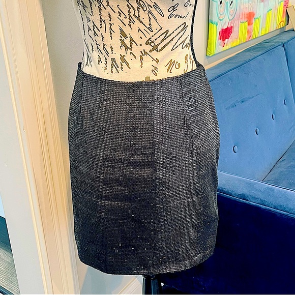 White House Black Market Sequin Skirt - Picture 7 of 15